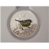 Image 4 : 2015 - $10 Fine Silver Coins - Colourful Songbirds of Canada- Music Box Collector and Set