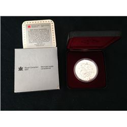 1994 - Silver Dollar Proof - R.C.M.P Northern Dog Team Patrol