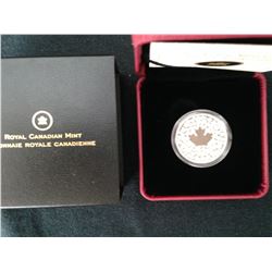 2013 - $3 Fine Silver Coin - Maple Leaf Impression