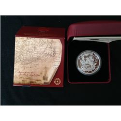 2013 - Limited Edition Fine Silver Dollar 250th Anniversary of the End of the Seven Years War