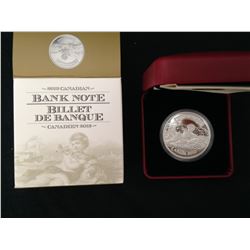 2013 - $5 Fine Silver Coin - Seascape ThemeVignette1888 Canadian Bank of Commerce