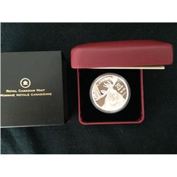 2012 - $20 Fine Silver Coin - Bull Moose from The Moose Family