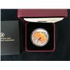 Image 1 : 2012 - $20 Fine Silver Coin - Maple Leaf Crystal Raindrop