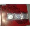 Image 2 : 3 X 2013 - $20 Fine Silver Coin - Santa