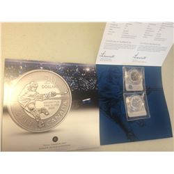 2 X 2013 - $20 Fine Silver Coin  - Hockey