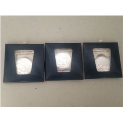 3 X 2011 - $20 Fine Silver Coin - Five Maple Leaf Commemorative Maple Leaf