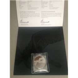 2014 - $50 Fine Silver Coin - Snowy Owl