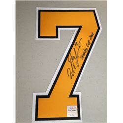 Milan Lucic Signed Number
