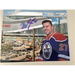 Milan Lucic Signed Picture