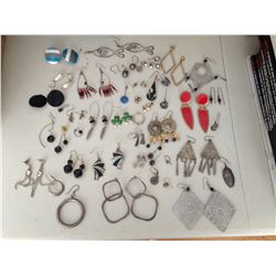 Mix Lot of Used Older Earings