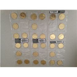 6 X 2012 - $1 Circulation 5 Pack - Lucky Loonie