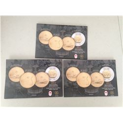 3 X 2012 - Special Edition - Uncirculated Set