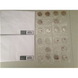 2 X 2012 - $0.25 cent Circulation 10 Pack - Tecumseh