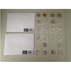 2 X 2013 - $0.25 cent Circulation 10 Pack - Secord