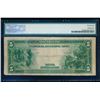 Image 2 : 1914 $5 Cleveland Red Seal Note PMG 25