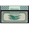 Image 2 : 1918 $1 Large Kansas City Federal Reserve Note PCGS 64PPQ