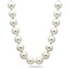 Image 2 : White Shell Bead Hand Knotted Pearl Necklace