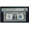Image 1 : 1934 $1 Silver Certificate PMG 64