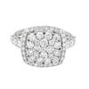 Image 1 : 18KT White Gold 1.88ctw Diamond Ring