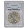 Image 1 : 1934 $1 Peace Silver Dollar Coin PCGS MS63