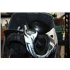 Image 1 : 3 DIRTBIKE HELMETS AND FOOTBALL PADS