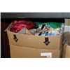 Image 1 : TWO BOXES OF LADIES SCARFS