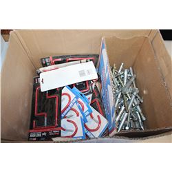 LOT OF WALL HOOKS
