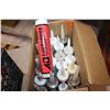 Image 3 : 2 CRATES OF CAULK AND SHOP FLUIDS