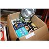 Image 2 : 2 BOXES OF KITCHEN APPLIANCES WAFFLE MAKER KETTLES AND BATHROOM SCALES