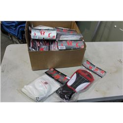 BOX OF SHIN AND KNEE PADS