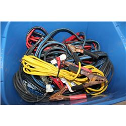 TOTE OF JUMPER CABLES
