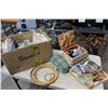 Image 1 : BOX OF CROSSTITCH SUPPLIES