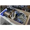Image 1 : BOX OF TOOLS AND SHOP SUPPLIES