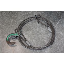 16FT HEAVY DUTY CABLE AND HOOK