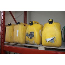 FOUR DIESEL JERRY CANS