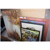 Image 1 : LOT OF OIL PAINTINGS AND PICTURES