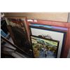 Image 2 : LOT OF OIL PAINTINGS AND PICTURES