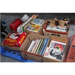 PALLET OF ESTATE GOODS AND BOOKS
