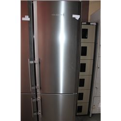 LIEBHERR STAINLESS FRIDGE WITH BOTTOM FREEZER