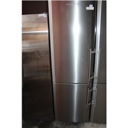 LIEBHERR STAINLESS FRIDGE WITH BOTTOM FREEZER