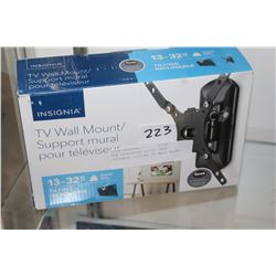 NEW OVERSTOCK 13-12 INCH INSIGNIA TILTING TV WALL MOUNT