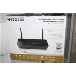NEW OVERSTOCK NETGEAR AC1200 SMART WIFI ROUTER