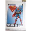 Image 1 : NEW 8X12 TIN SIGN, SUPERMAN, MAN OF STEEL