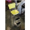 Image 5 : VINTAGE STEP STOOL AND PAINTED STOOL