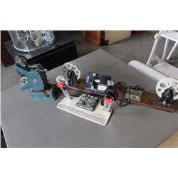 KODASCOPE FILM SPLICER FILM PROJECTOR AND SOLIGOR FILM SPLICER
