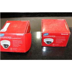 TWO HONEYWELL SECURITY CAMERAS