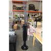 Image 1 : TALL BLACK 4 FOOT RESIN VASE WITH STICKS