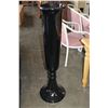 Image 3 : TALL BLACK 4 FOOT RESIN VASE WITH STICKS
