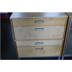 FOUR DRAWER MAPLE DRESSER