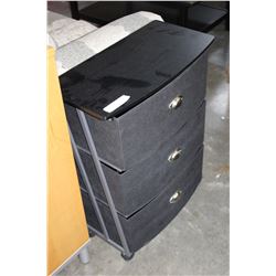 THREE DRAWER ROLLING ORGANIZER